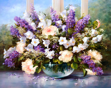 Schilderen op Nummer Bloemen PBN279
